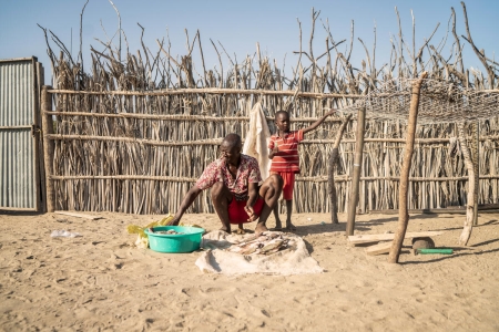 Fisherman in Kenya